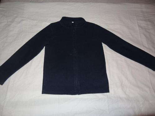 Donkerblauw fleece vestje (maat : 8 j) (Goede staat), Enfants & Bébés, Vêtements enfant | Taille 128, Utilisé, Garçon, Pull ou Veste