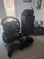 Xbox Series X + Volant Logitech + Accessoires – Excellent ét, Games en Spelcomputers, Ophalen, Xbox Series X, Draadloos