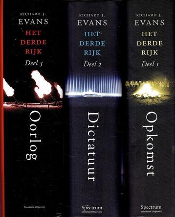 Richard J. Evans. 3 dl/3 boeken. Opkomst- Dictatuur - Oorlog beschikbaar voor biedingen