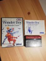 Sega master system spel Wonderboy in Monsterland, Games en Spelcomputers, Games | Sega, Ophalen of Verzenden, Gebruikt, Master System