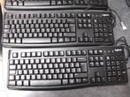 2 toetsenborden qwertylogitech type k120, Ophalen of Verzenden, Azerty, Gebruikt, Bedraad