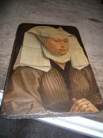 SCHILDERIJ OP HOUT, Antiek en Kunst, Ophalen