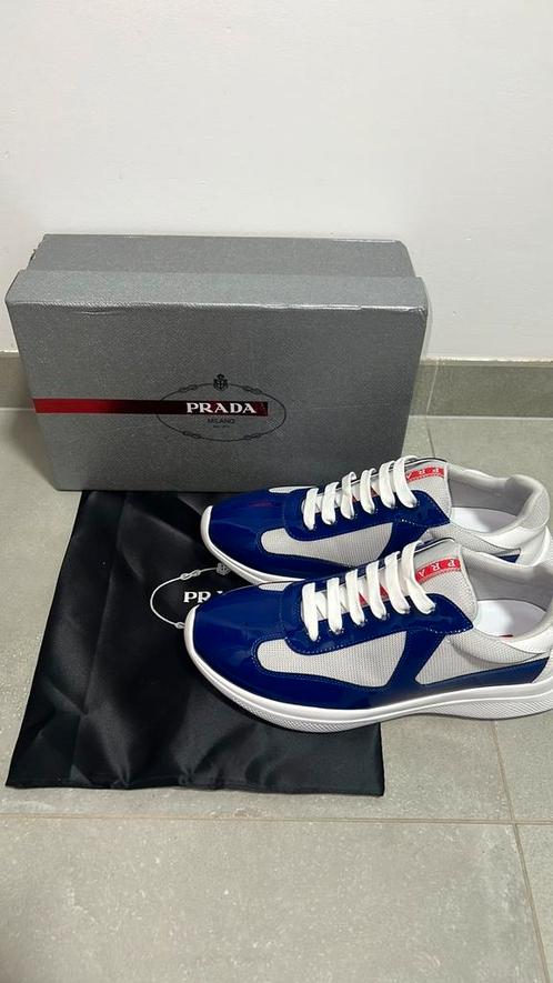 Prada Cup’s, Kleding | Heren, Schoenen, Zo goed als nieuw, Sneakers, Blauw, Ophalen of Verzenden