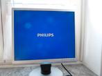 Philips 19 Inch 5:4 ;verstelbaar; luidsprekers;  alle kabels, Enlèvement ou Envoi, Autres résolutions, 61 à 100 Hz, Inclinable