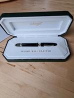 Stylo plume davidoff noir médium plume en or 18 k, Enlèvement, Comme neuf, Stylo