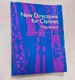 Phillip Rehfeldt New Directions for Clarinet Revised edition, Boeken, Muziek, Ophalen of Verzenden, Nieuw, Instrument