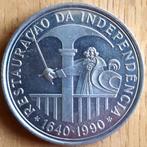 PORTUGAL: 100 ESCUDOS ND 1990 Rest.Indipendence KM 651 Br. U, Postzegels en Munten, Ophalen of Verzenden, Losse munt, Overige landen