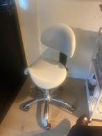 nagelstyliste stoel wit, Ophalen, Kunststof, Wit, Eén