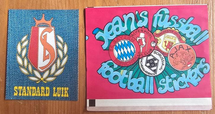 Jaren 60 (like panini) "Jean's" Badge Standard + zakje!, Hobby en Vrije tijd, Stickers en Plaatjes, Zo goed als nieuw, Sticker