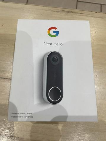 Nest cam IQ  + nest hello deurbel beschikbaar voor biedingen