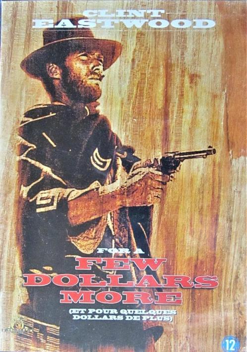 DVD WESTERN- FOR A FEW DOLLARS MORE (CLINT EASTWOOD), Cd's en Dvd's, Dvd's | Actie, Zo goed als nieuw, Overige genres, Alle leeftijden