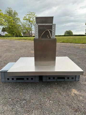 Hotte NOVY etat presque neuf, Electroménager, 600 à 800 m³/h, Moteur, Hotte pour îlot, Enlèvement