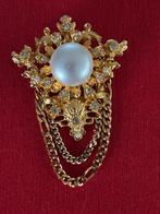 Broche vintage en or, Or, Comme neuf, Enlèvement, Autres matériaux