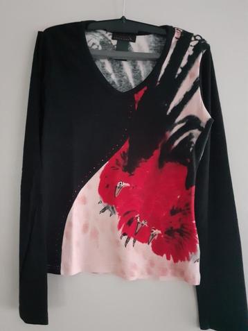 t-shirt Custo maat medium nieuw, Neuf, Taille 38/40 (M), Custo, Manches longues