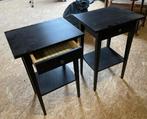 2 Tables de chevet Ikea Hemnes, Maison & Meubles, 70 cm ou plus, 45 à 65 cm, Enlèvement, Utilisé