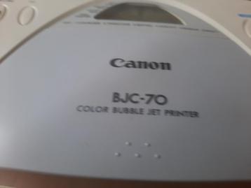 Imprimante Canon BJC-70 beschikbaar voor biedingen