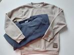 Fleece trui / sweater - Name it beige + grijs - maat:146/152, Ophalen of Verzenden, Zo goed als nieuw, Jongen of Meisje, Trui of Vest