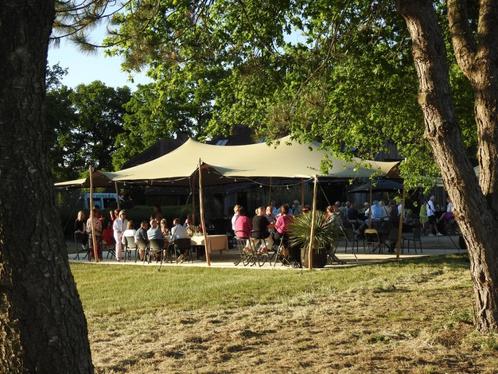 Stretchtent & Toebehoren huren voor elk evenement!, Hobby en Vrije tijd, Feestartikelen | Verhuur, Nieuw, Ophalen
