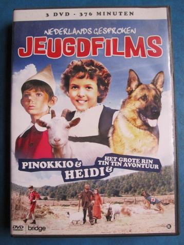 Jeugdfilms (3 films op 3 disc) beschikbaar voor biedingen