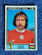 Panini sticker voetbal ' WK Arg 1978 - Laszlo Fazekas ' #74, Enlèvement ou Envoi, Neuf, Autocollant