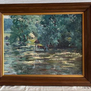 antiek schilderij beschikbaar voor biedingen