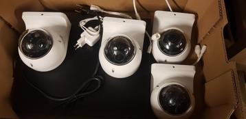 4 dome cameras met opslagstation (Sefica) beschikbaar voor biedingen