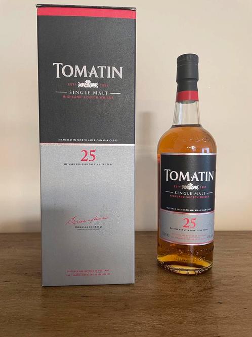 Single Malt Whisky - Tomatin 25y, Verzamelen, Wijnen, Nieuw, Overige typen, Overige gebieden, Vol, Ophalen of Verzenden