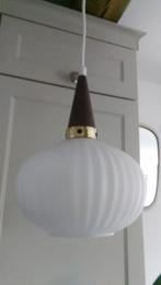 Retro vintage Deense hanglamp Scandinavisch design lamp, Autres matériaux, Enlèvement ou Envoi