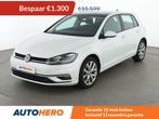 Volkswagen Golf 2.0 TDI Highline BlueMotion (bj 2017), Auto's, Voorwielaandrijving, Stof, Gebruikt, Wit