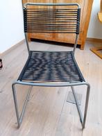 4 vintage Ikea spaghetti Melker stoelen Lisa Norinder, Ophalen, Kunststof, Gebruikt, Zwart
