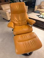 Stressless Relaxzetel “View Signature”, Ophalen, Gebruikt, Leer, Modern