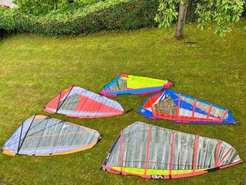 Matériel planche à voile (voiles, mâts, wish, planches) beschikbaar voor biedingen