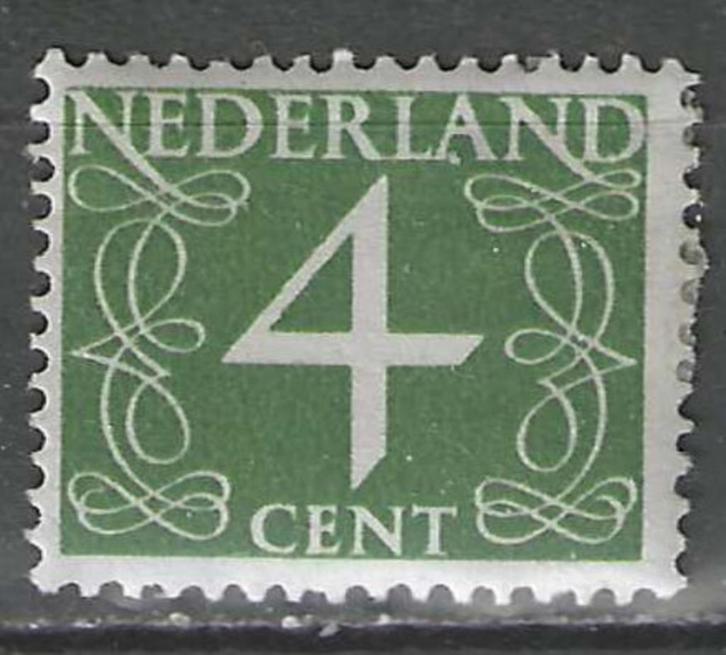 Nederland 1946 - Yvert 460 - Groot cijfer - 4 c. (PF), Postzegels en Munten, Postzegels | Nederland, Postfris, Verzenden