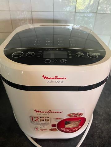 Moulinex broodbakmachine pain doré + snijmachine Fritel beschikbaar voor biedingen