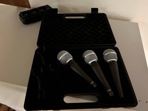 Verschillende Thomann Microfoons Bundel + kabels en statief, Muziek en Instrumenten, Microfoons, Nieuw, Zangmicrofoon, Ophalen