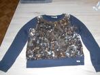 zilver payetten trui maat 134 thema k3, Kinderen en Baby's, Kinderkleding | Maat 134, Meisje, Trui of Vest, JBC, Ophalen of Verzenden