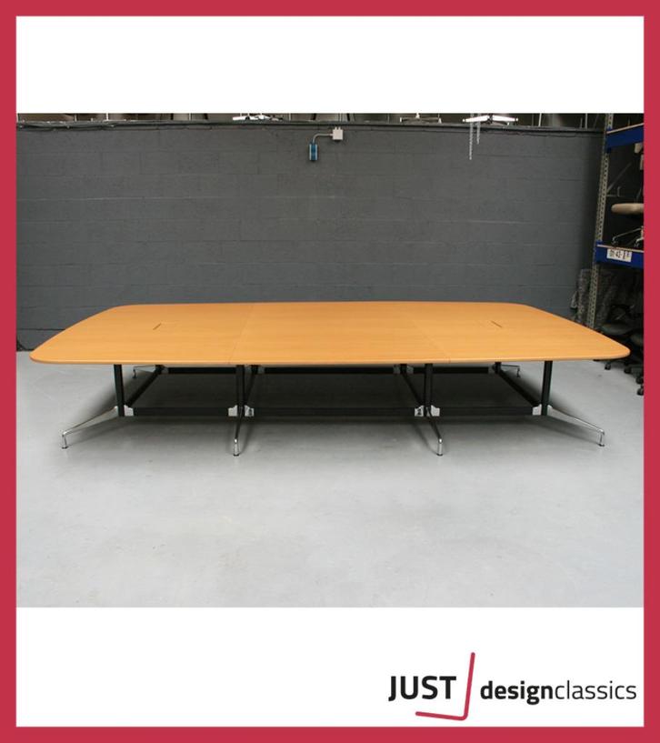 Vitra Eames Segmented Table Bootvorm 430 x 250 cm, Huis en Inrichting, Tafels | Salontafels, Zo goed als nieuw, Ophalen of Verzenden