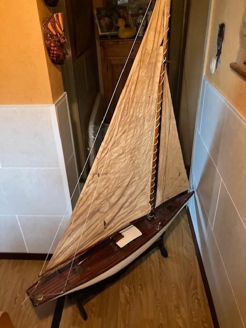 zeiljacht modelbouw jaren 70, Verzamelen, Scheepvaart, Ophalen