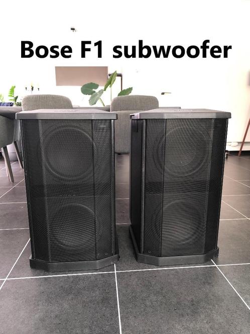 2 x Bose F1 / 812 active subwoofer als NIEUW !!!, TV, Hi-fi & Vidéo, Enceintes, Comme neuf, Subwoofer, 120 watts ou plus, Bose