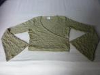 Kanten Longsleeve Crop Top Urban Outfitters, Comme neuf, Taille 38/40 (M), Urban Outfitters, Manches longues