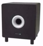 Actieve Subwoofer 25cm 120Watt Zwart, Ophalen of Verzenden, Nieuw, Overige typen, Overige merken