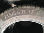 215/55r17 continental 40€ per stuk mét montage en balanceren, Ophalen of Verzenden