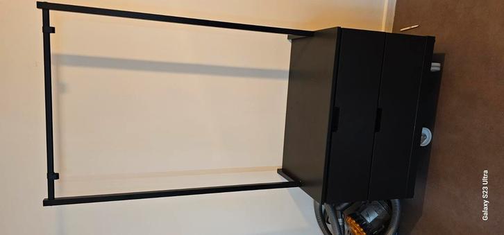 kleerkast met kledingrek met kapstok, Huis en Inrichting, Slaapkamer | Nachtkastjes, Zo goed als nieuw, 70 cm of meer, 65 cm of meer