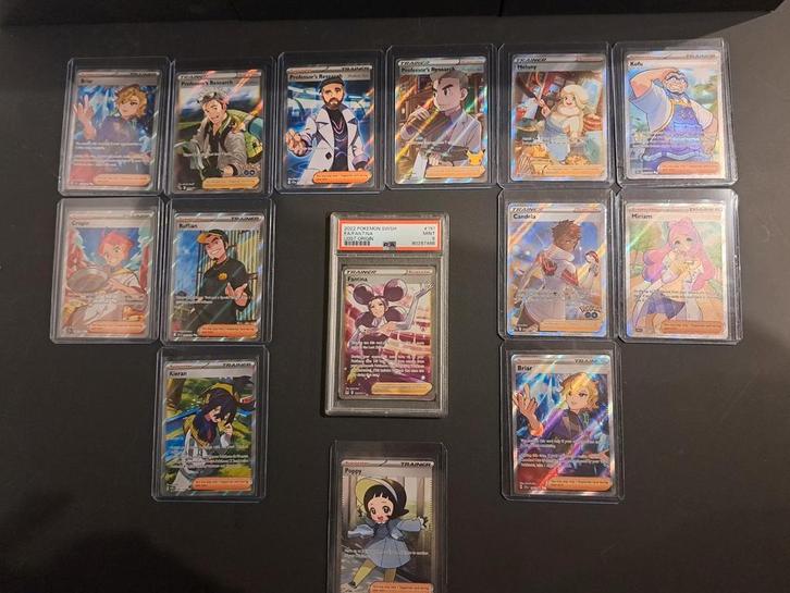 Pokémon full art trainer lot, Hobby en Vrije tijd, Verzamelkaartspellen | Pokémon, Nieuw, Meerdere kaarten, Foil, Ophalen of Verzenden