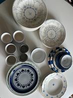 Grote collectie blauw wit servies, Royal Boch etc., Ophalen