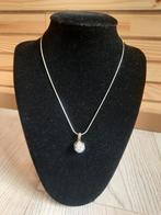 halskettingen en zetjes, Enlèvement ou Envoi, Comme neuf, Avec pendentif, Argent