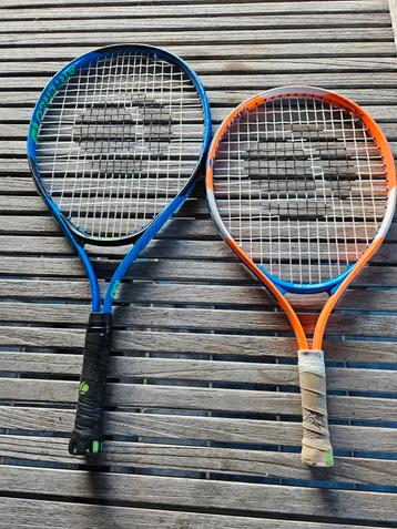 2 tennisrackets voor kinderen