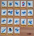 De Smurfen stickers Kriffy Olympsmurf 1979 Peyo, Ophalen of Verzenden, Smurfen, Zo goed als nieuw, Plaatje, Poster of Sticker