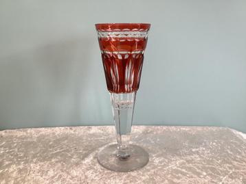 Bruidsglas Val Saint Lambert. VSL073/Ba.  beschikbaar voor biedingen