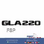 W156 GLA220 LOGO ZWART Mercedes GLA EMBLEEM 220 LETTERS / GL